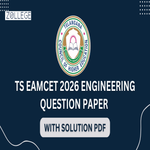 TS EAMCET 2026 Engineering Question Paper May 9 Shift 1 with Solution Pdf